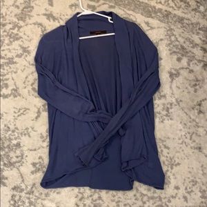 Cute long blue sweater